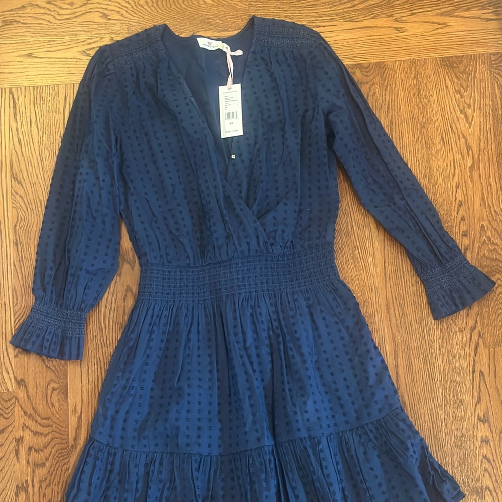 Elegant Navy Blue Dress